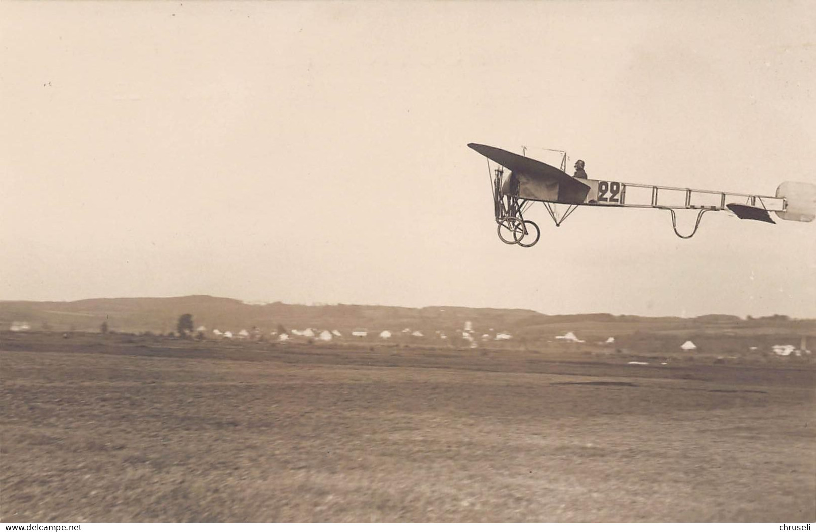 Aviatik Dübendorf Flug Meeting Schaufliegen Laganeux Auf Bleriot - Dübendorf