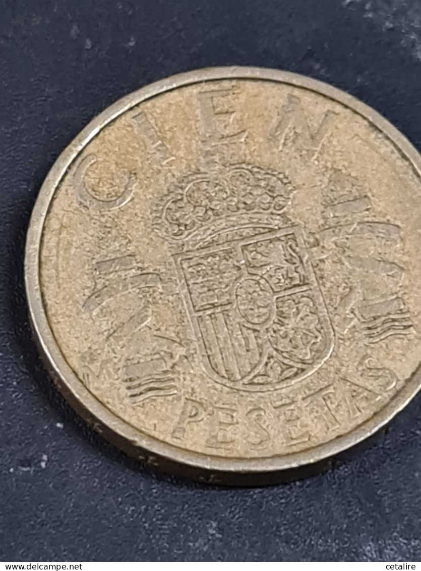 Espagne Piece  Cien Pesetas 1987 TTB - 100 Peseta