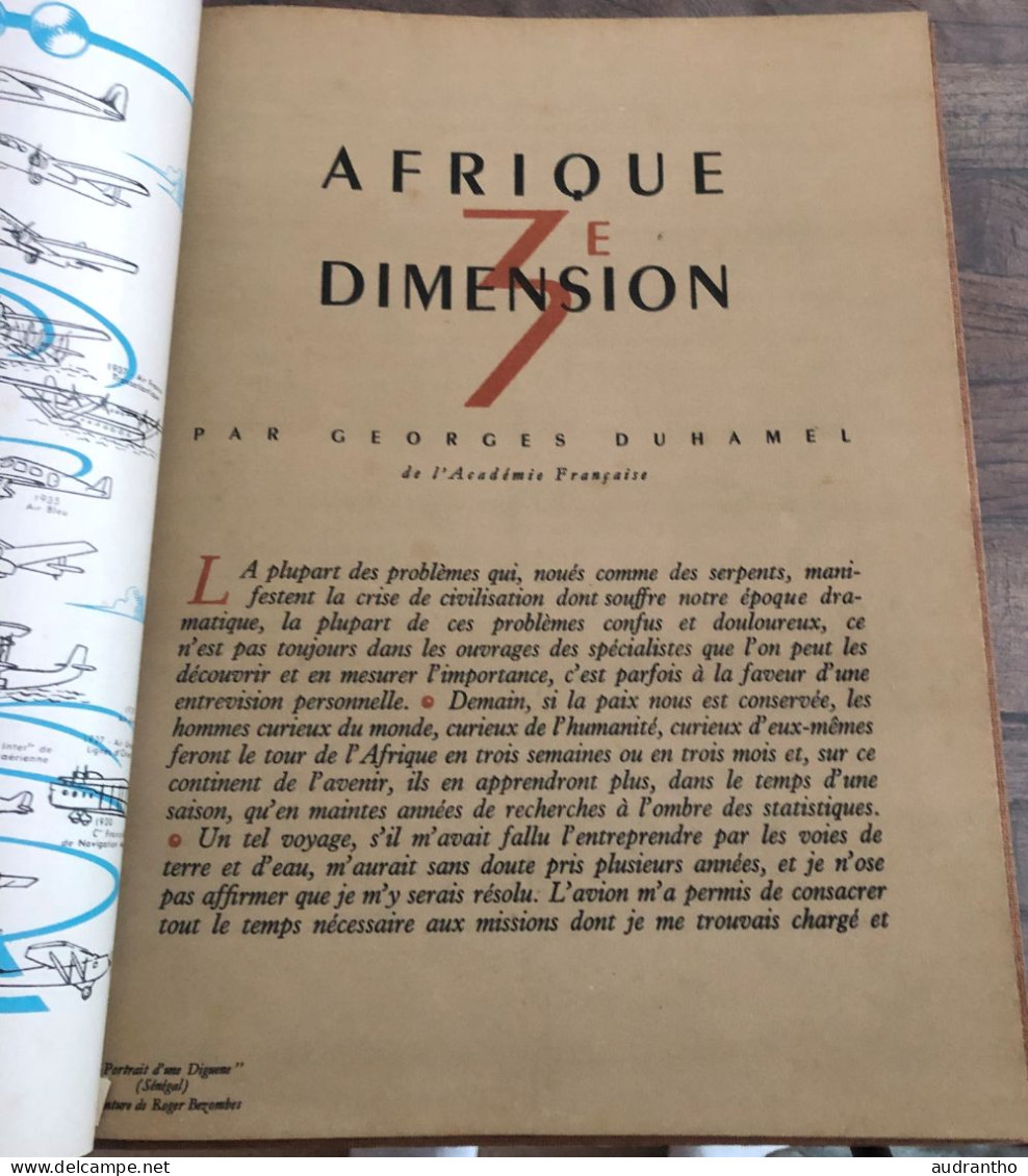 Livre De 1950 A VOL D'OISEAU Images Françaises D'outre-mer Préface Edouard Herriot - éditeurs Alépée & Cie - Outre-Mer