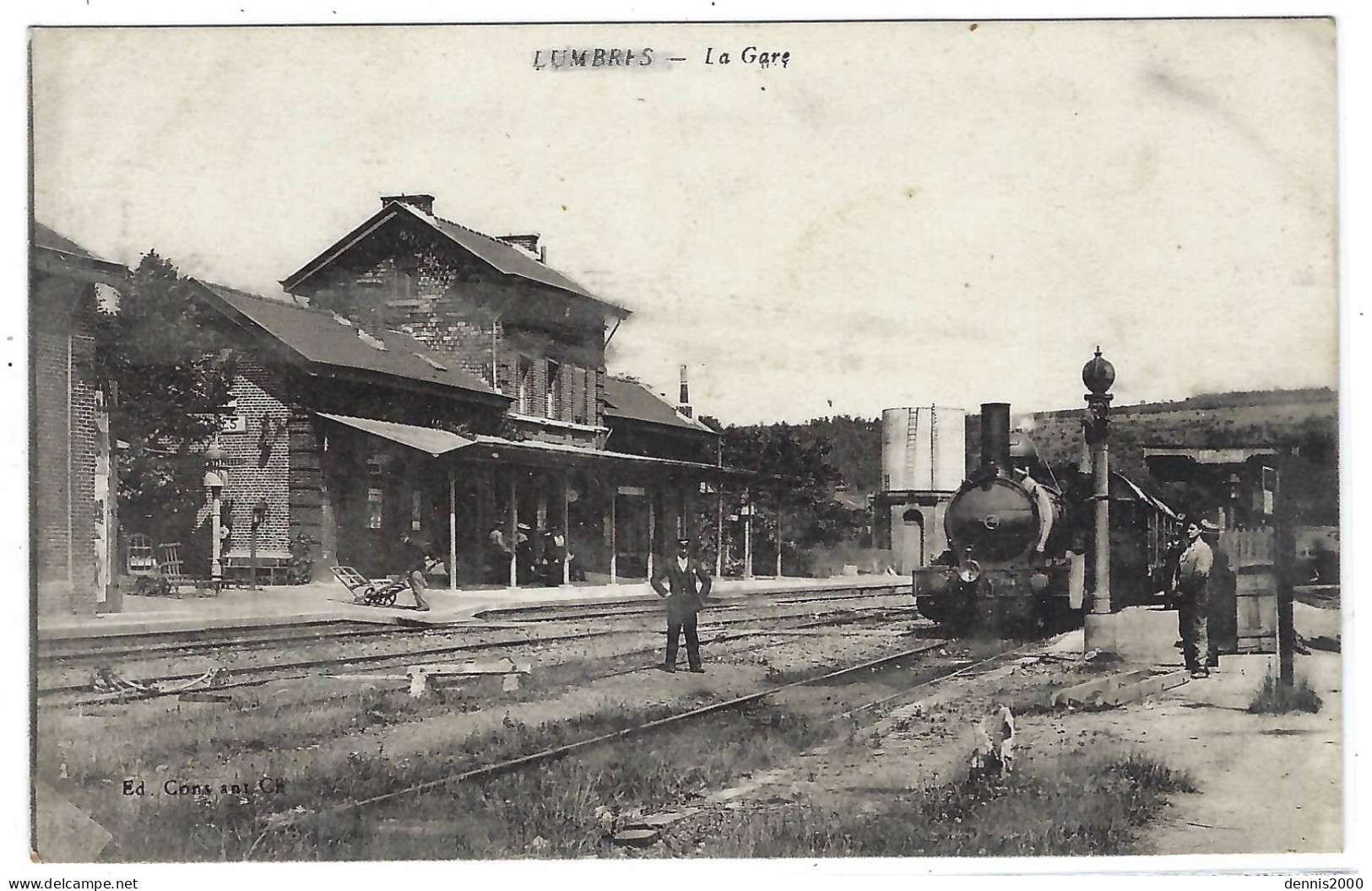LUMBRES (62) - La Gare - Ed. Constant - Lumbres