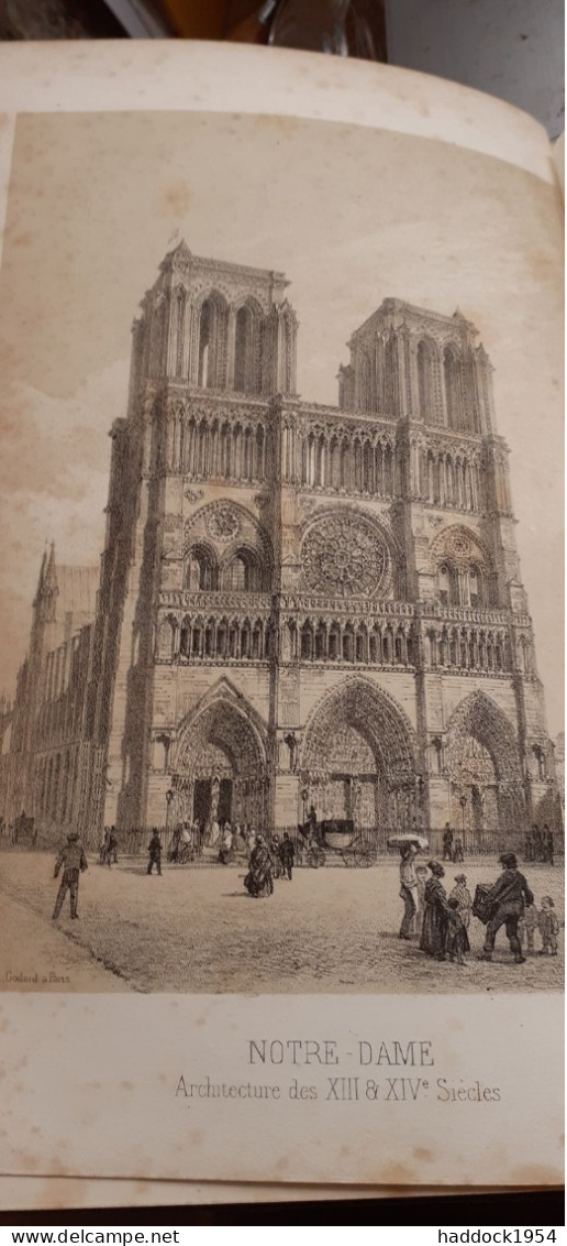 PARIS Monumental Et Historique Depuis Son Origine Jusqu'en 1789 FANNY RICHOMME Louis Janet 1850 - Paris