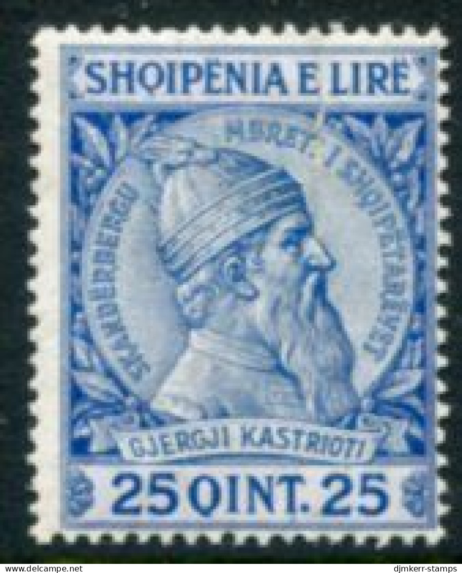 ALBANIA 1913 Skanderbeg Definitive 25 Q. . LHM / *.  Michel 32 - Albanie