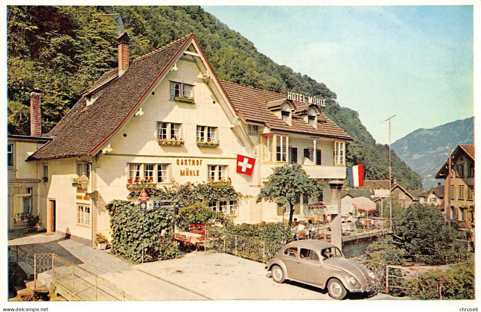 Mühlehorn Gasthaus Mühle VW  Auto - Mühlehorn