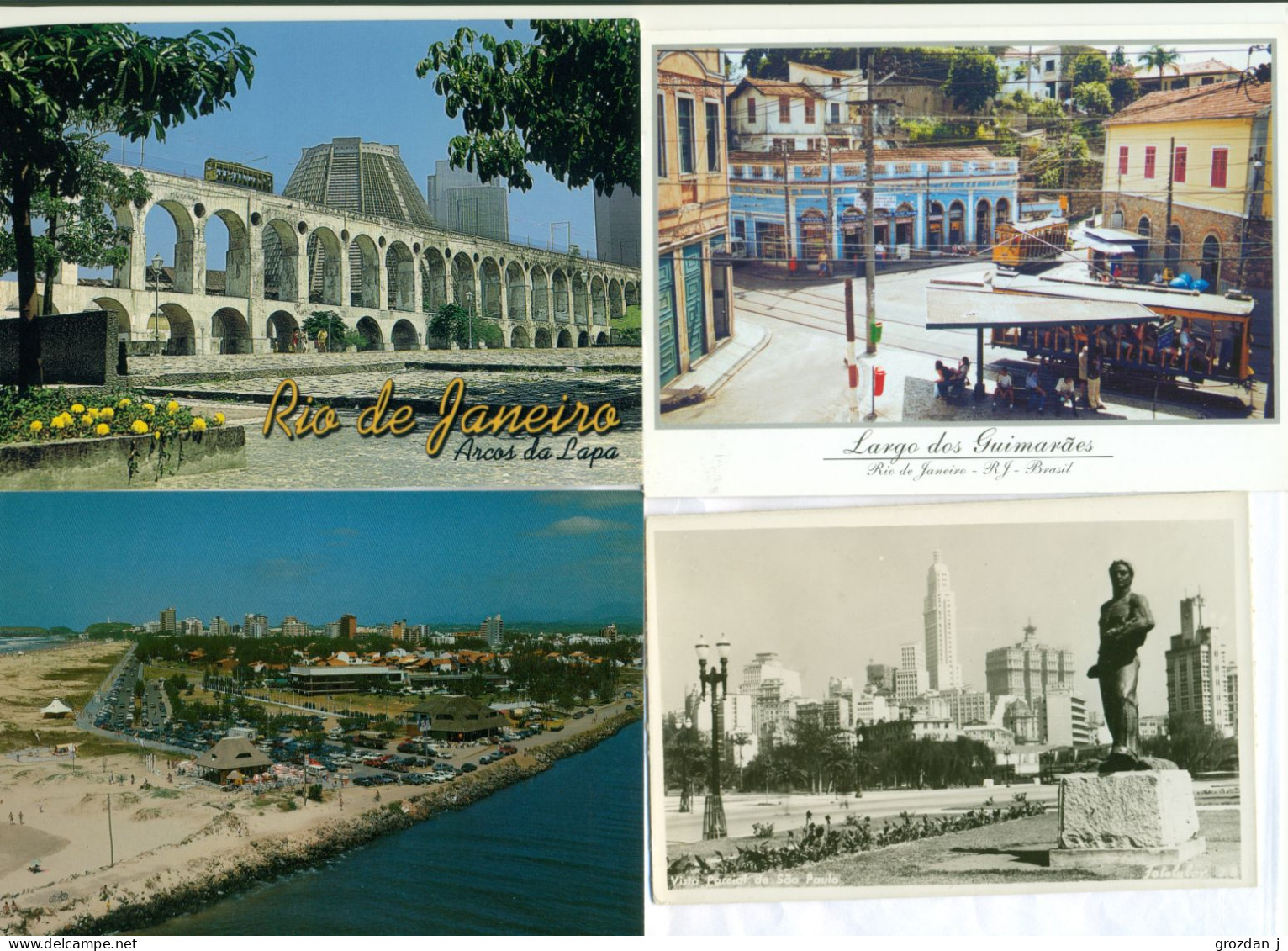 Lot No 7, 21 modern postcards, Brazil, FREE REGISTERED SHIPPING