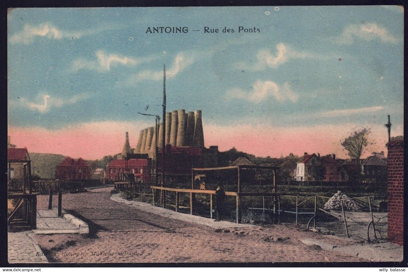 +++ CPA - ANTOING - Rue Des Ponts   // - Antoing