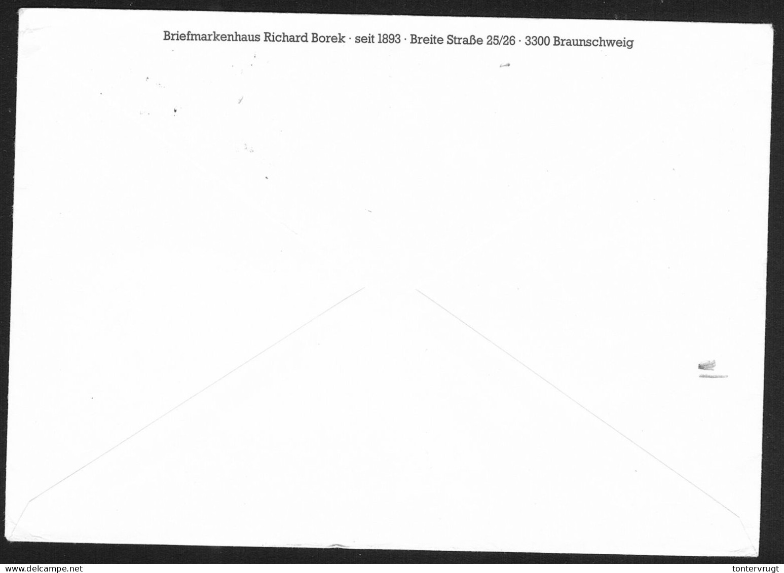 Braunschweig Gebühr Bezahlt 1980.Borek - Sobres Privados - Usados