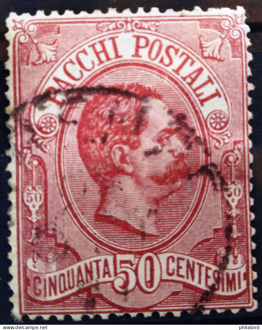ITALIE                           C.P 3                         OBLITERE - Colis-postaux