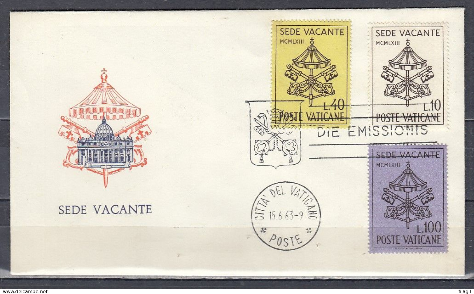 Brief Van Citta Del Vaticano Poste - Covers & Documents