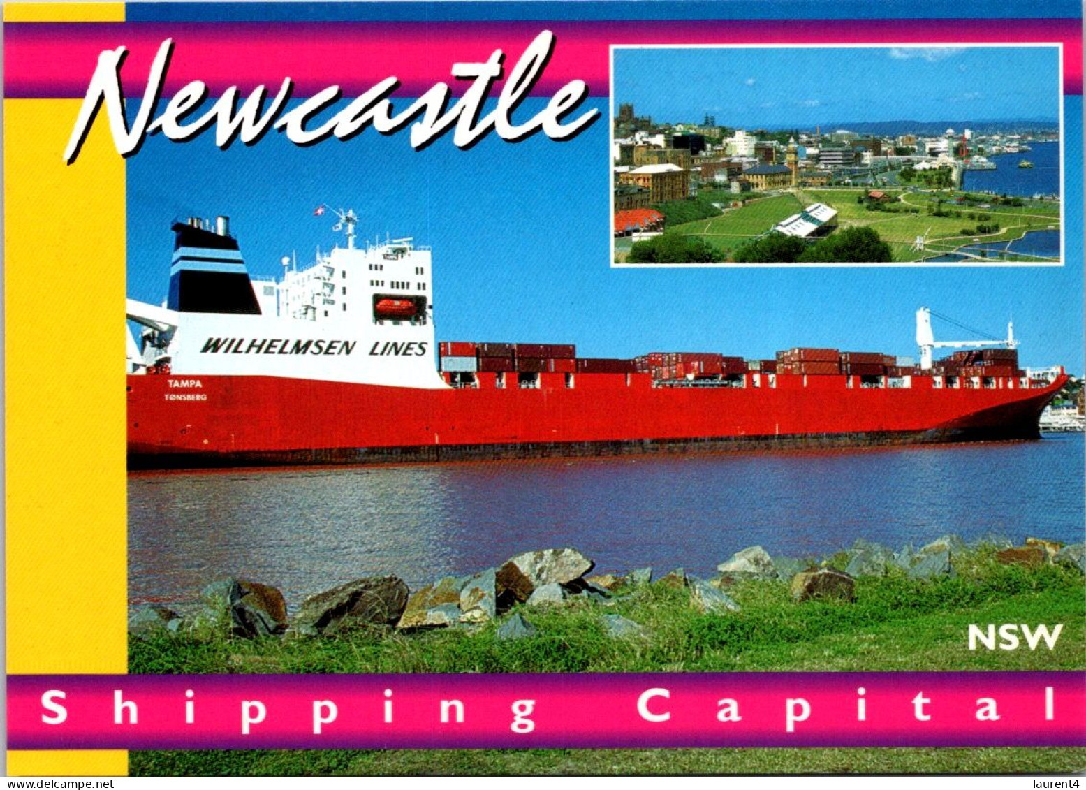 8-8-2023 (1 T 46) Australia - NSW - Shipping In Newcastle - Newcastle