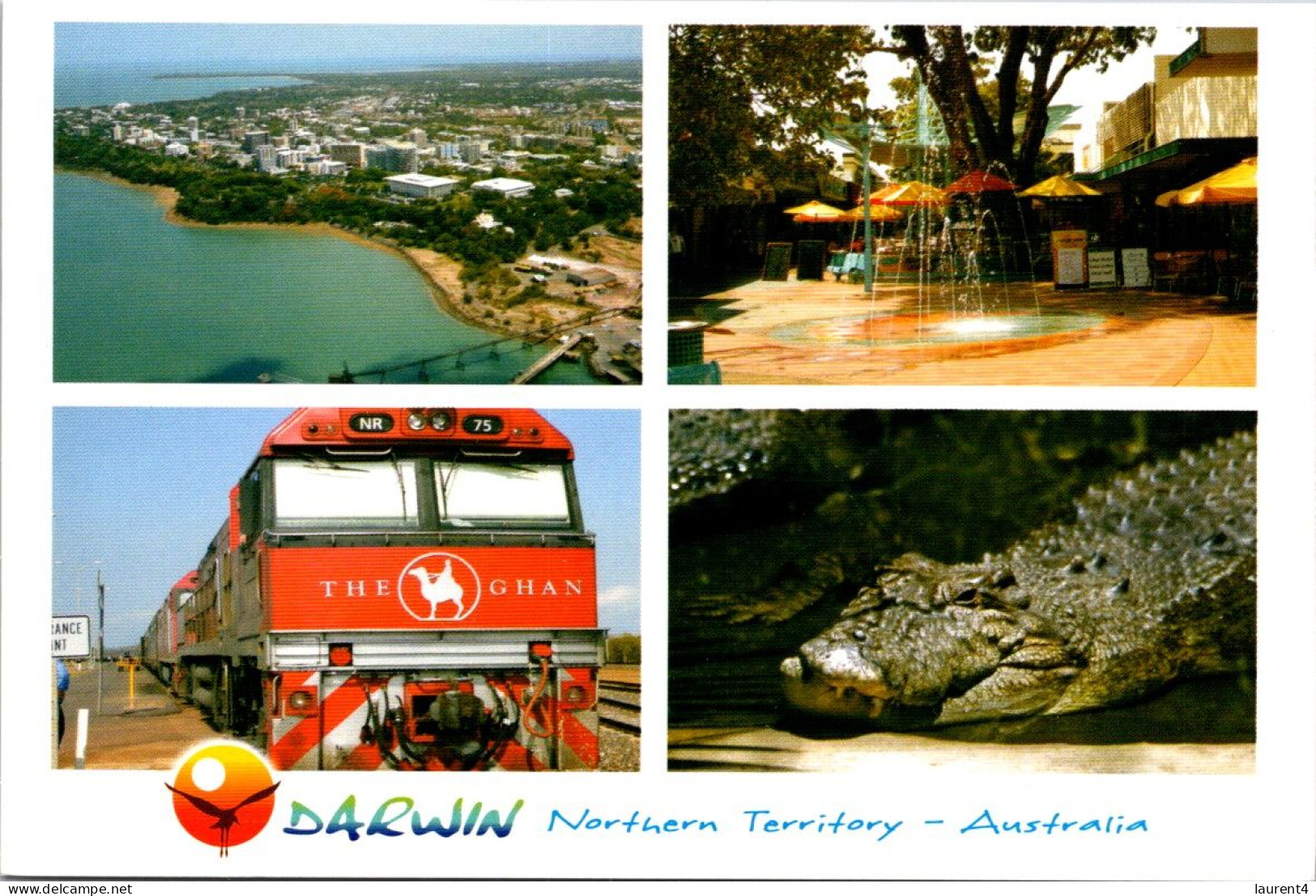 8-8-2023 (1 T 46) Australia - NT - City Of Darwin - Train & Crocodile - Darwin