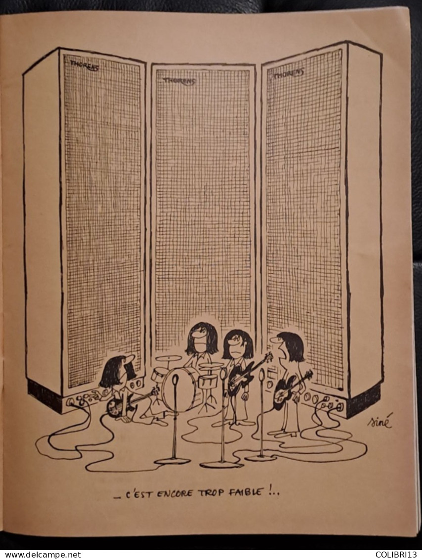 ROCK & ET  FOLK N°00 RARISSIME JAZZ HOT Aout 1966  68 Pages  CHUCK ANTOINE NINO Ferrer STONES Dessin De CABU SINE - Musique