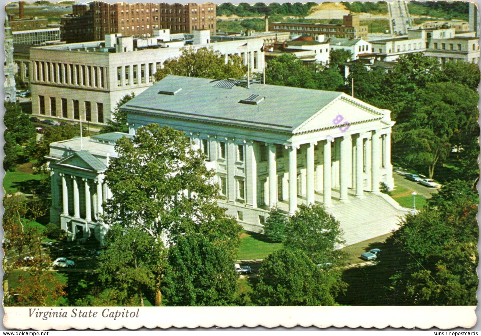 Virginia Richmond State Capitol Building 1975 - Richmond