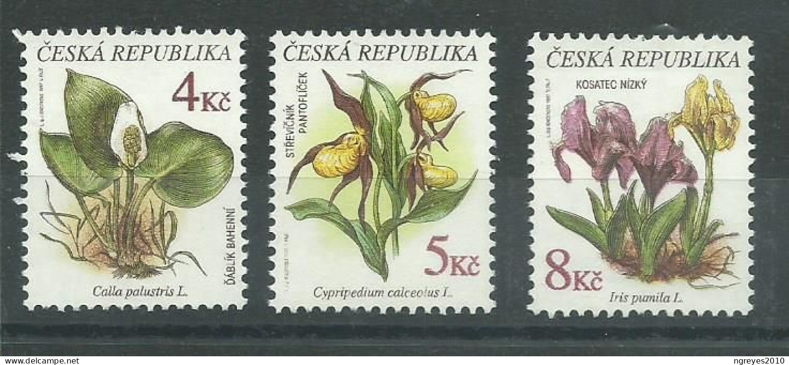 230044531  REPUBLICA CHECA  YVERT  Nº132/134  **/MNH - Unused Stamps