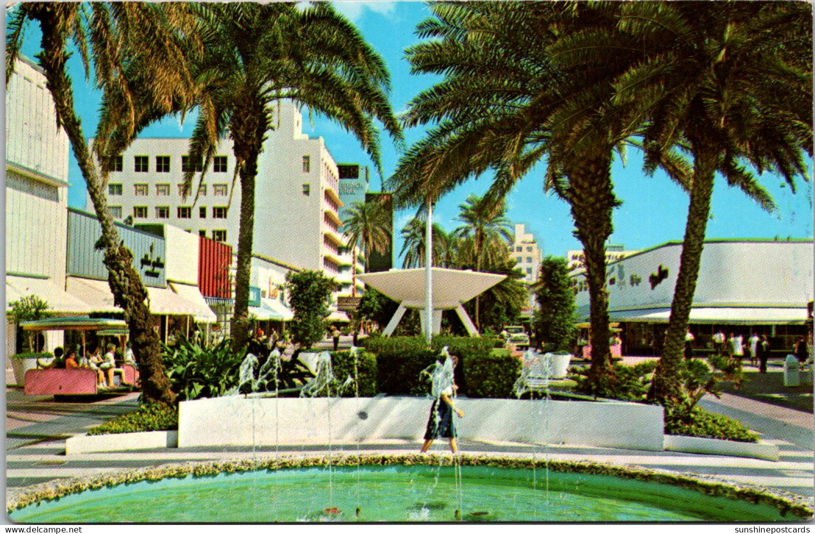 Florida Miami Beach Lincoln Road Mall 1968 - Miami Beach