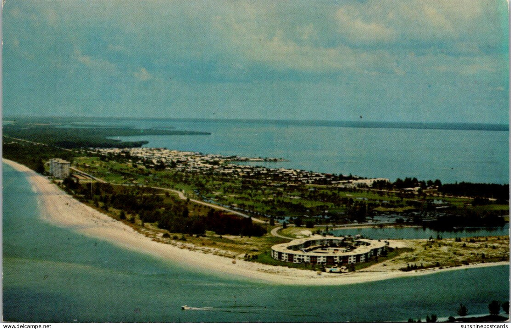 Florida Sarasota Longboat Key Showing New Pass - Sarasota