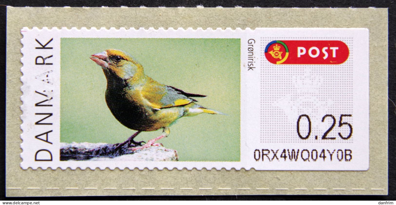 Denmark 2012 Minr.62 MNH (**) Birds / Vogel ( Lot  H 2453 ) ATM - Vignette [ATM]