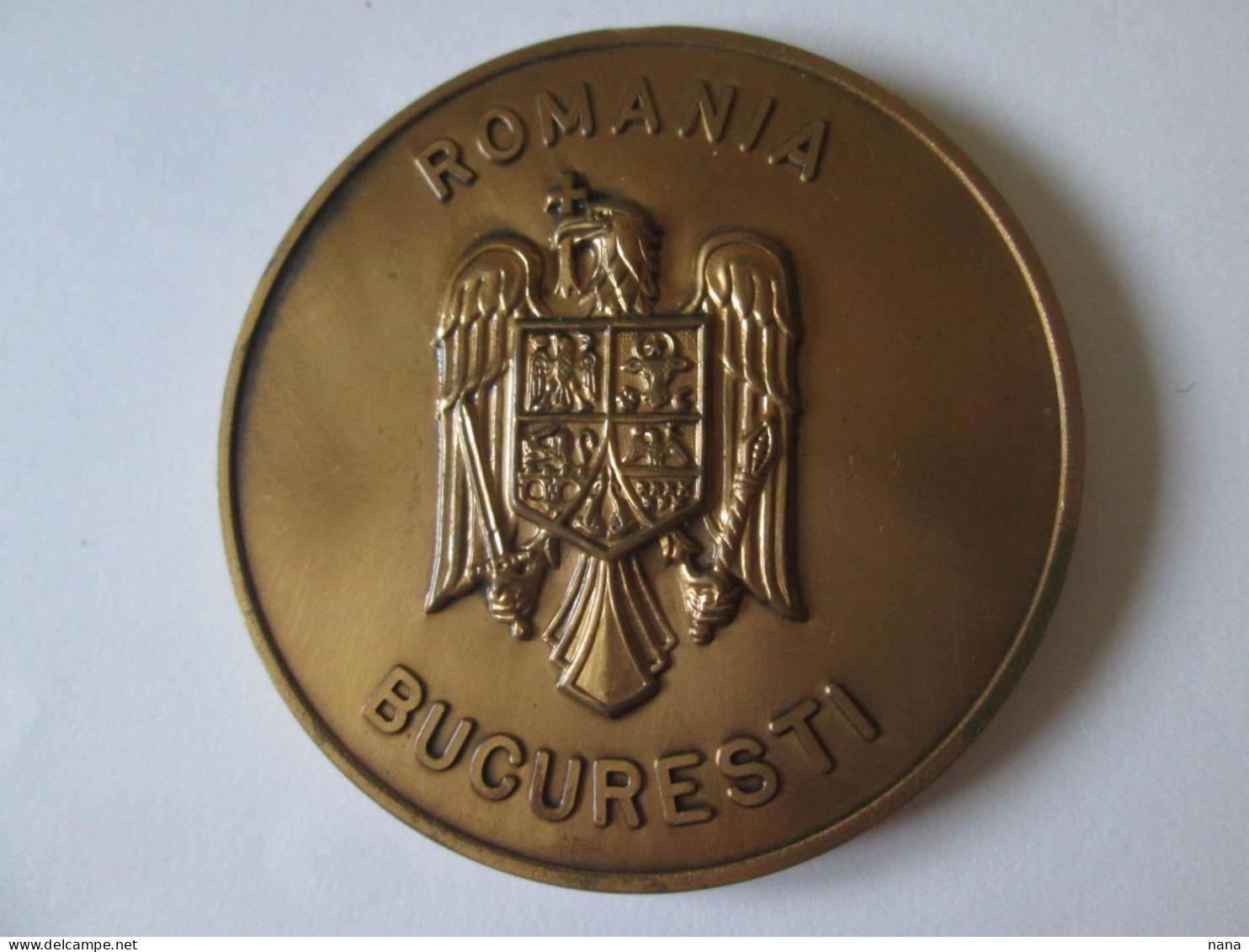 Medaille Roumaine:Direction De La Police Circulation Bucarest 199/Romanian Medal:Bucharest Traffic Police Department 90s - Other & Unclassified