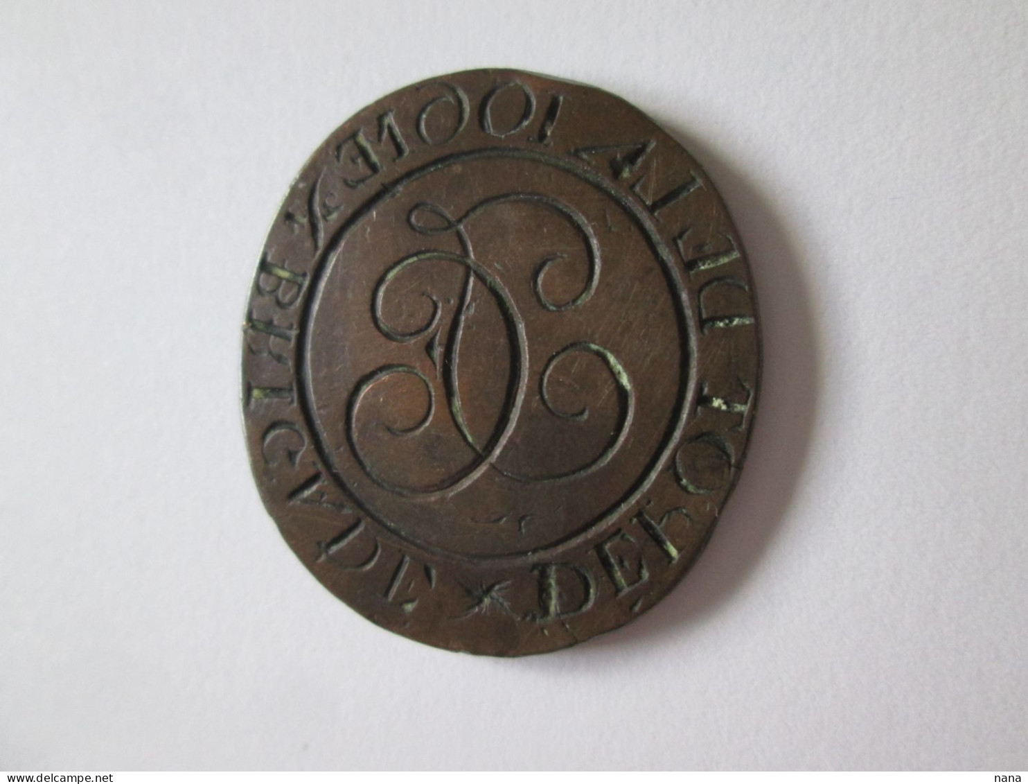 France Jeton/piece A Identifier/France Token/coin To Identify - Unknown Origin