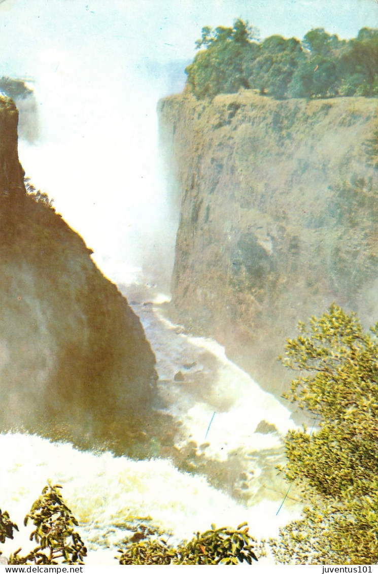 CPSM Zimbabwe-Main Gorge,Victoria Falls-Beau Timbre    L2334 - Simbabwe