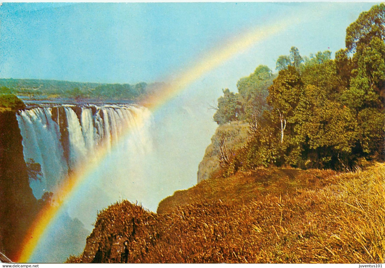 CPSM Zimbabwe-Main Gorge From The Devil's Cataract Victoria Falls-Beau Timbre    L2334 - Zimbabwe