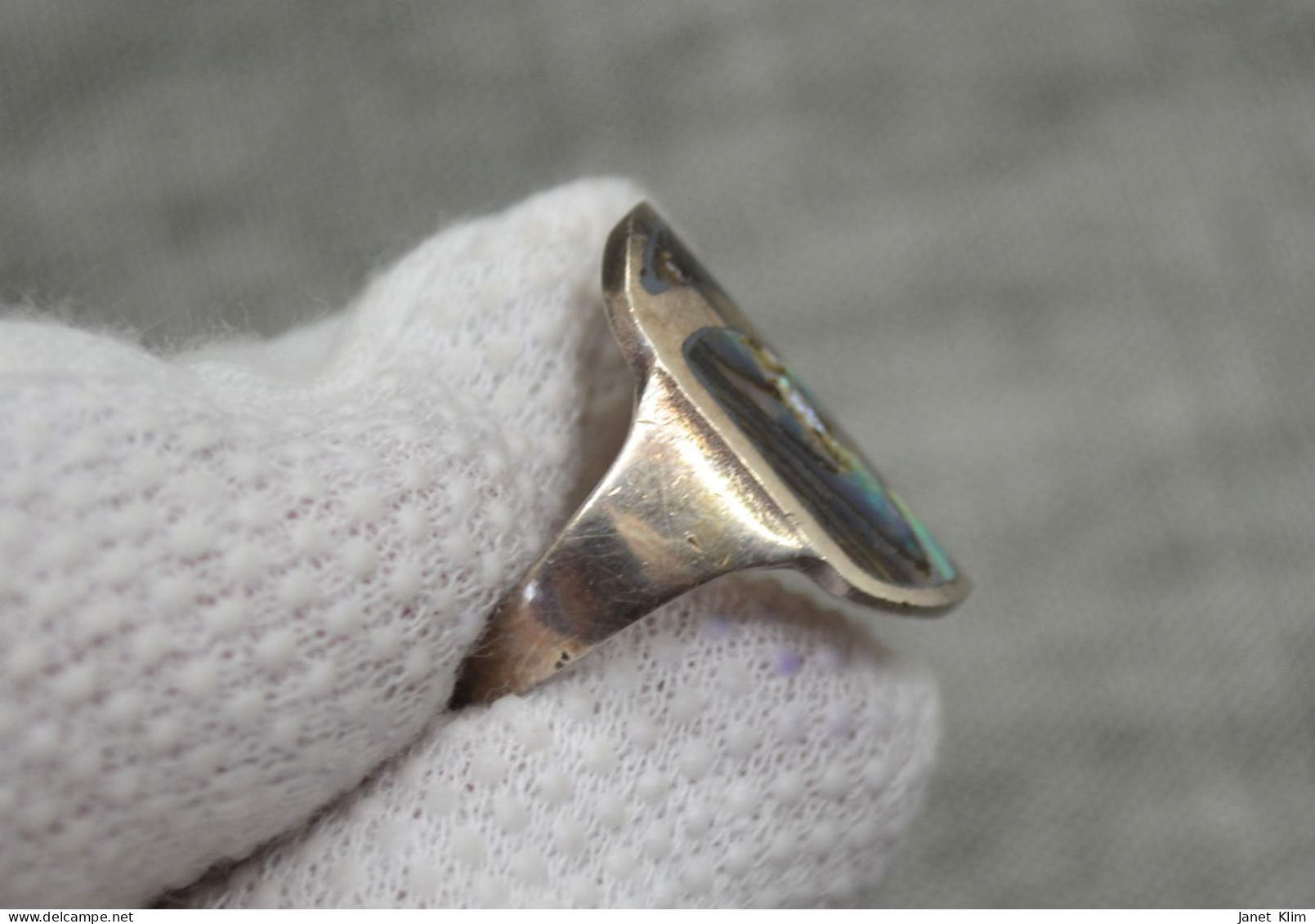 Beautiful Vintage Silver Ring With The Hallmark Of The Master - Rings