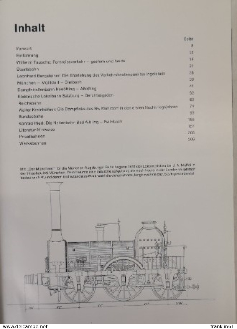 Eisenbahn In Oberbayern. - Transporte