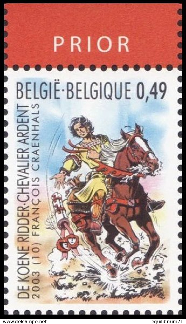 3173** - Le Chevalier Ardent / De Koene Ridder - BELGIQUE / BELGIË / BELGIEN / BELGIUM - Philabédés (fumetti)