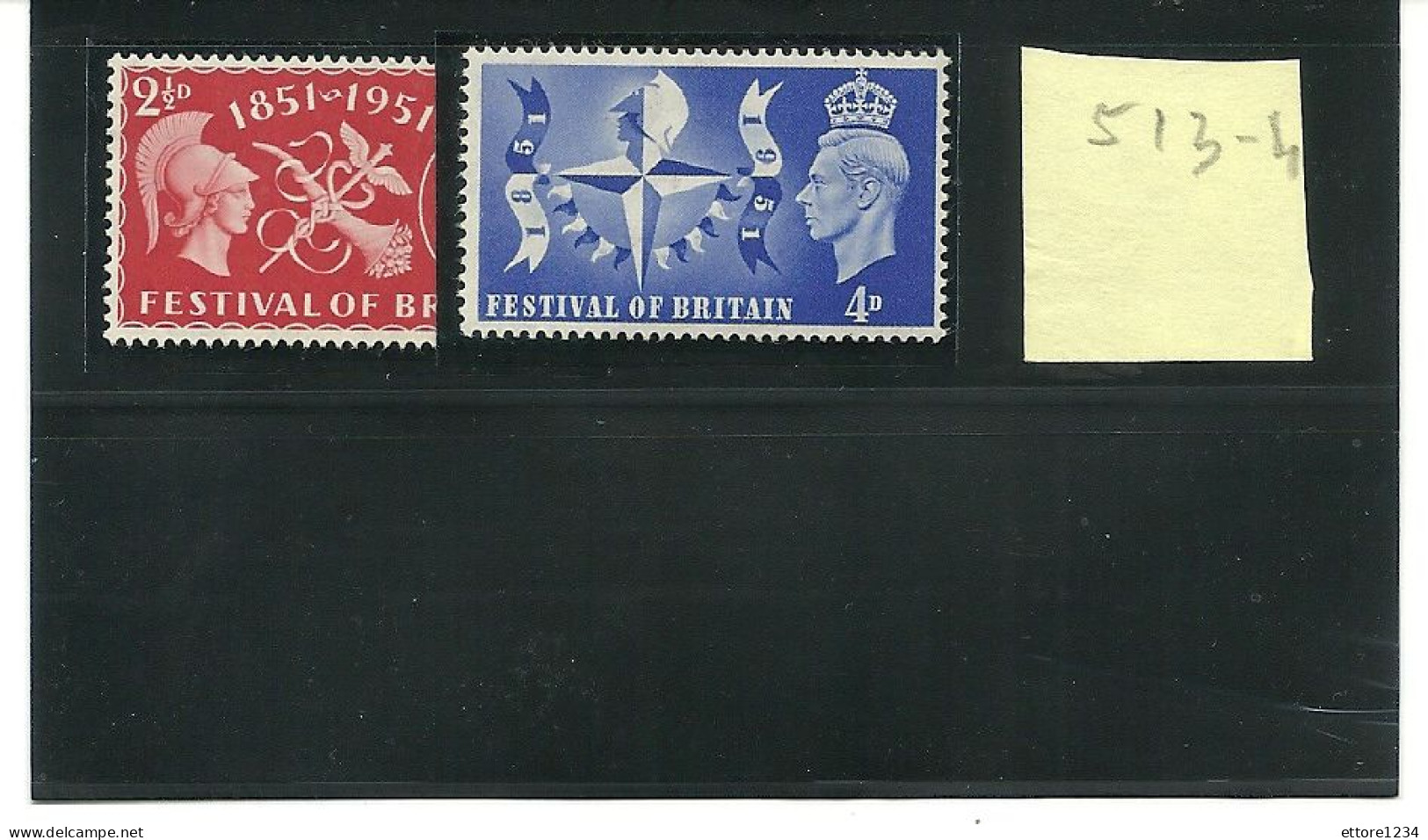 Gran Bretagna 1951 Mnh** - Unused Stamps