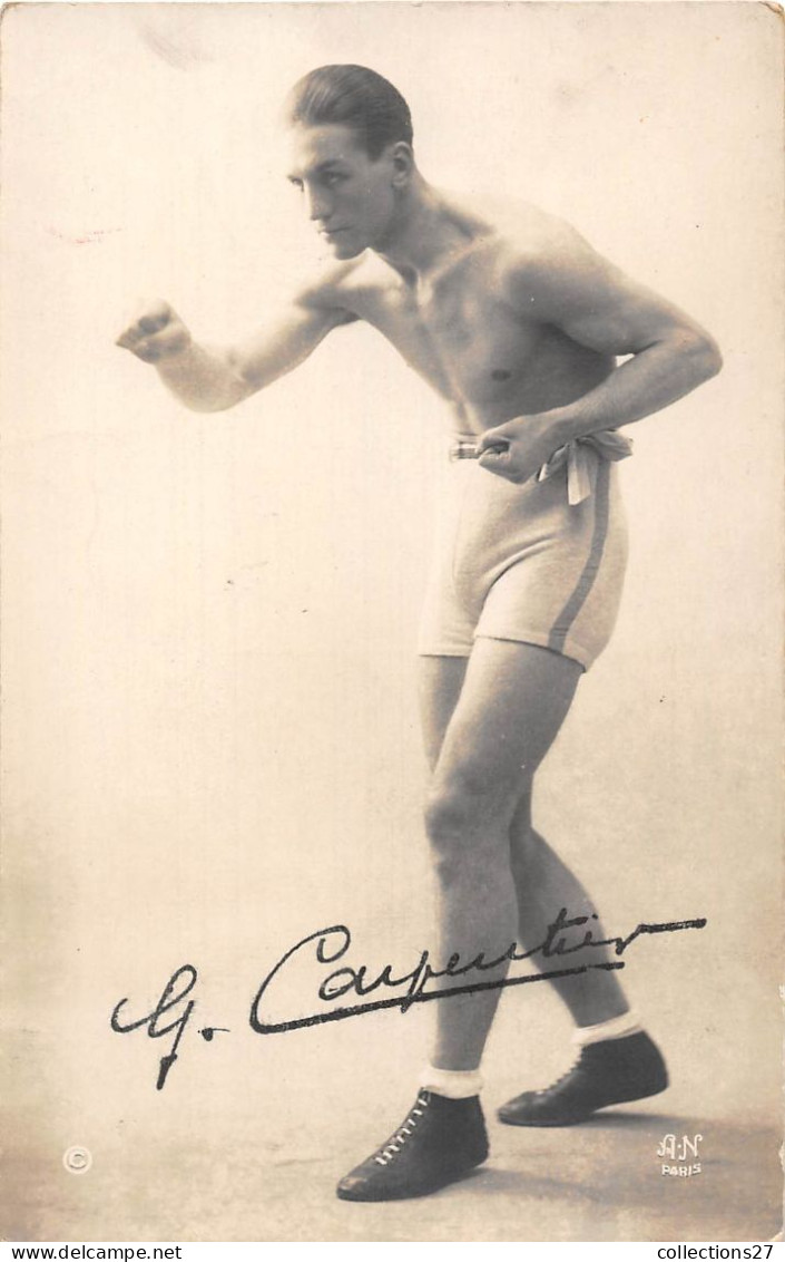 BOXEUR-CARPENTIER GEORGES - Pugilato