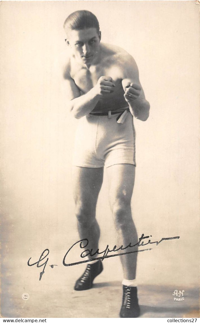 BOXEUR-CARPENTIER GEORGES - Boxsport