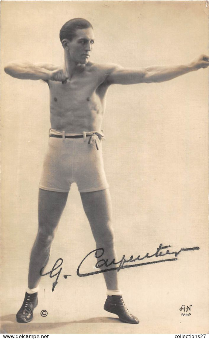 BOXEUR-CARPENTIER GEORGES - Boxsport