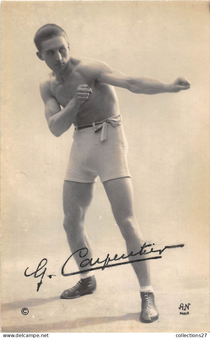 BOXEUR-CARPENTIER GEORGES - Boksen