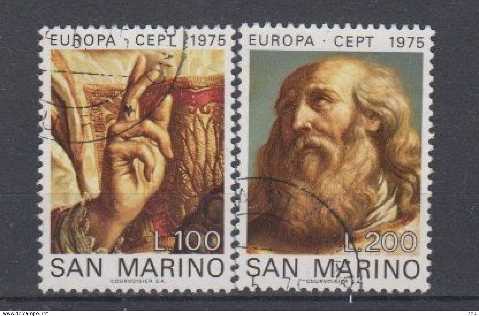 EUROPA - CEPT - Michel - 1975 - SAN MARINO - Nr 1088/89 - Gest/Obl/Us - 1975