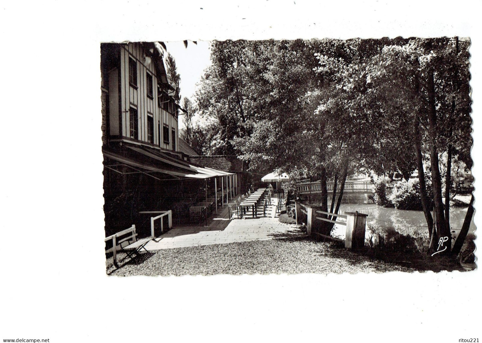 Cpa - 78 - Le Moulin D'Orgeval - TERRASSE - 1955 - 4306 A.P. - - Orgeval