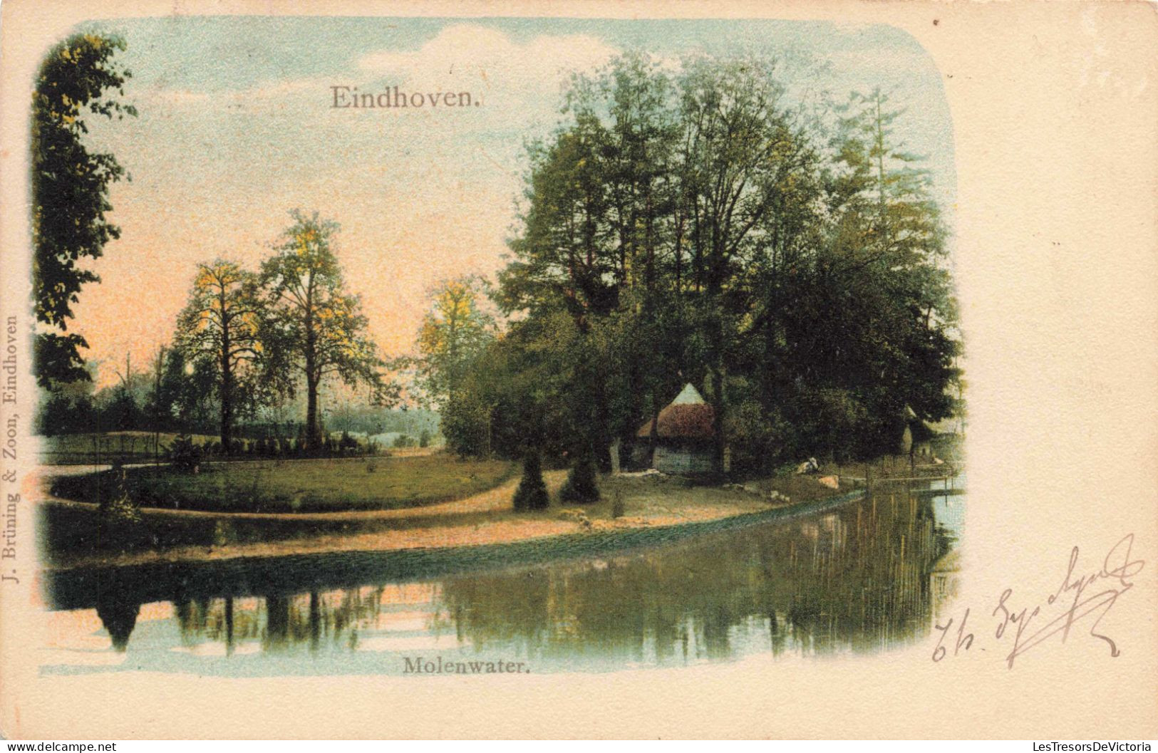 PAYS BAS - Eindhoven - Molenwater - Colorisé - Carte Postale Ancienne - Eindhoven