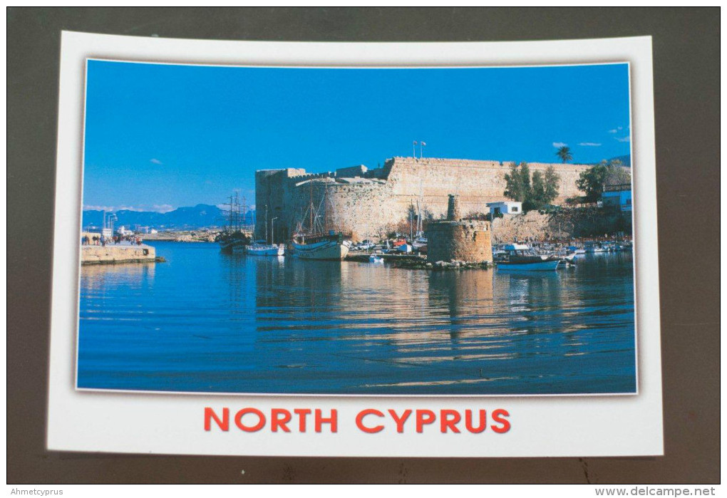 CYPRUS ZYPERN CHYPRE CIPRO "KYRENIA CASTLE AND HABOUR" POSTCARD  New - Unused - Chypre
