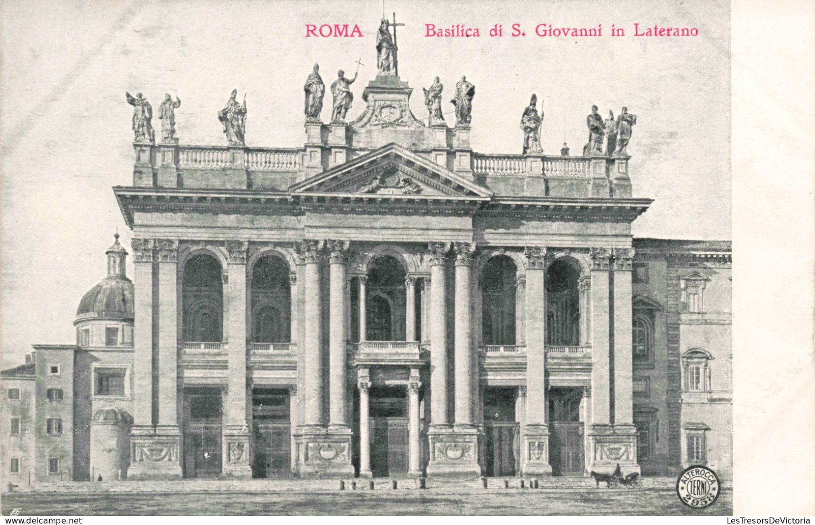 ITALIE - Roma - Basilica Di S. Giovanni In Laterano - Carte Postale Ancienne - Chiese