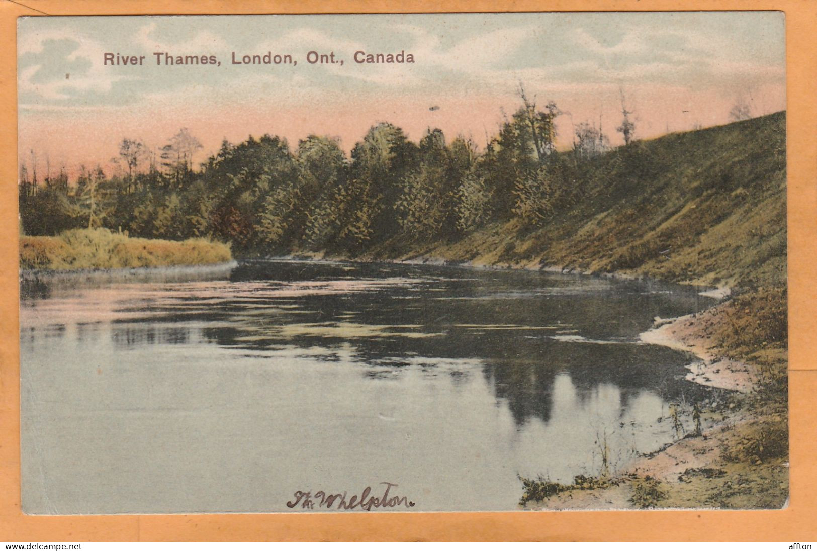 London Ontario Canada Old Postcard - Londen