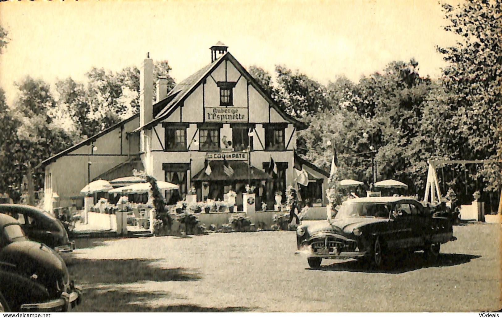 Belgique - Flandre Occidentale - Nieuport - Nieuwpoort - Auberge L'Espinette - Le Coq En Pâte - Nieuwpoort