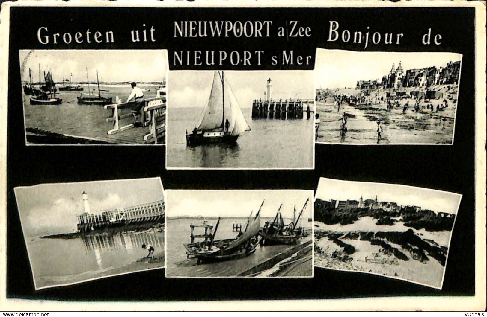 Belgique - Flandre Occidentale - Nieuport - Nieuwpoort - Bonjour De Nieuport S Mer - Nieuwpoort