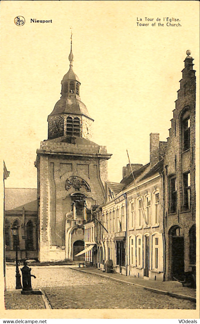 Belgique - Flandre Occidentale - Nieuport - Nieuwpoort - La  Tour Et L'Eglise - Nieuwpoort