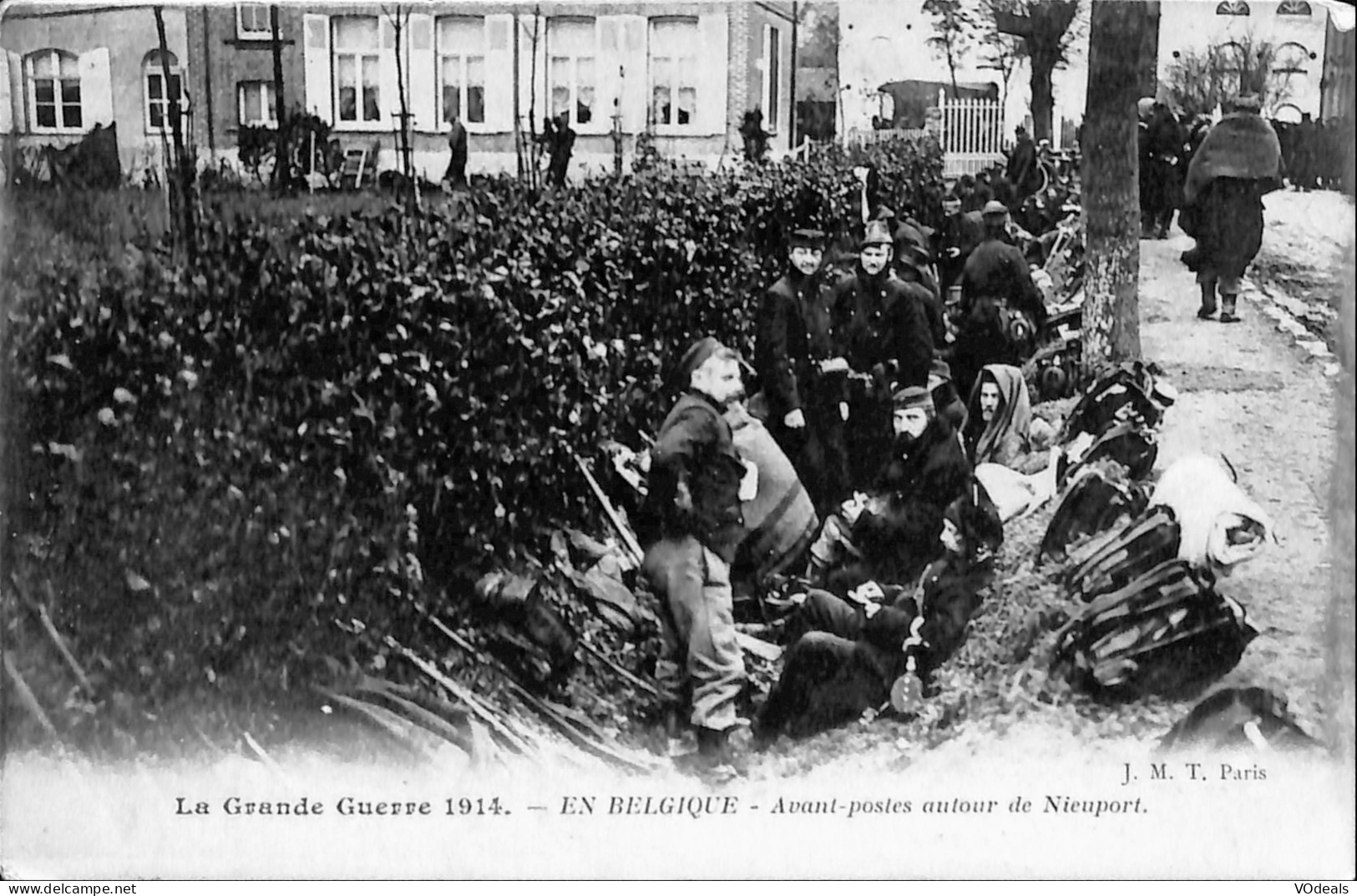 Belgique - Flandre Occidentale - Nieuport - Nieuwpoort - Avant Postes Autour De Nieuport - La Grande Guerre 1914 - Nieuwpoort