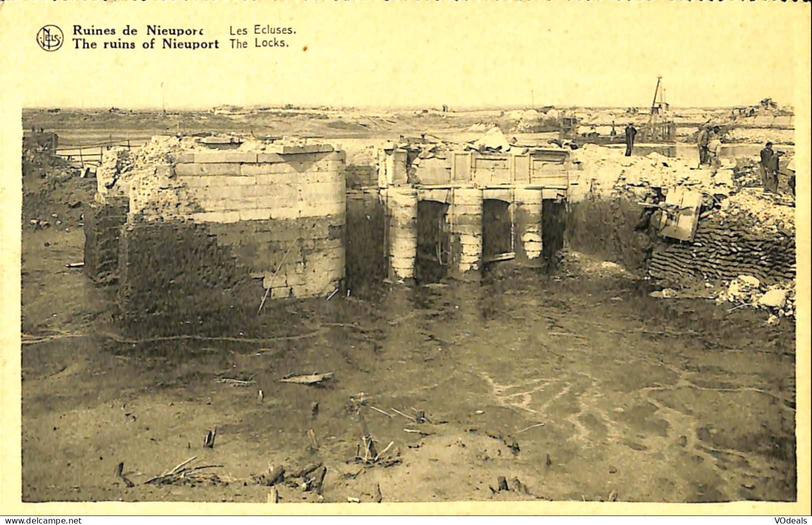 Belgique - Flandre Occidentale - Ruines De Nieuport - Les écluses - Nieuwpoort