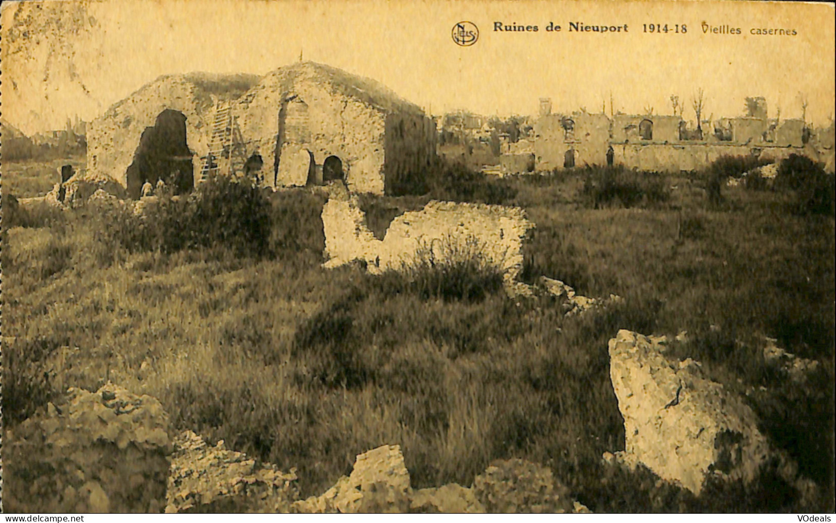 Belgique - Flandre Occidentale - Ruines De Nieuport - Vieilles Casernes - Nieuwpoort