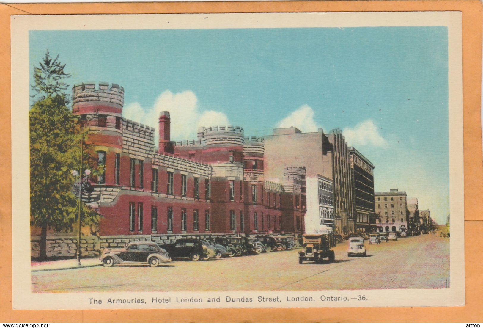 London Ontario Canada Old Postcard - Londen