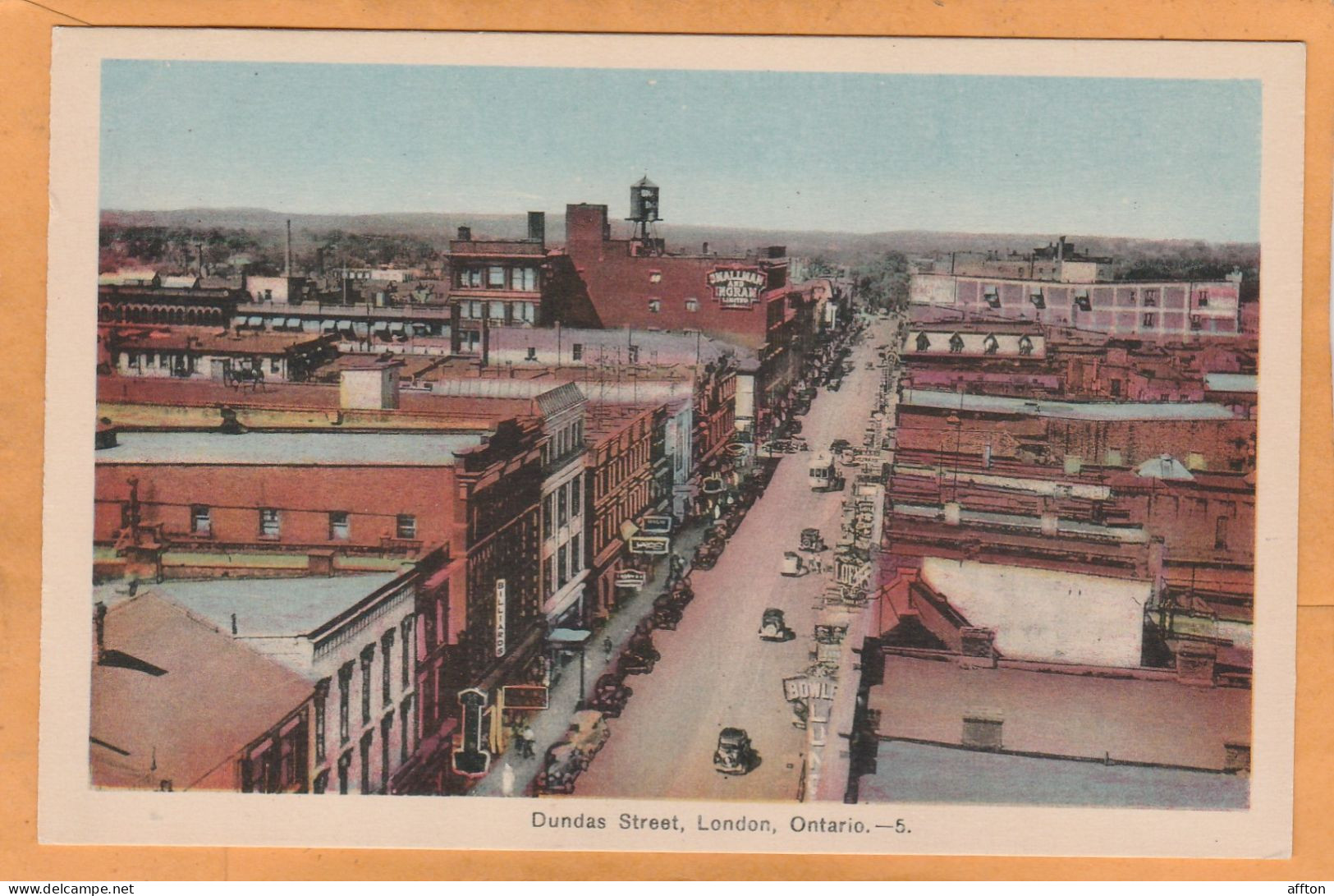 London Ontario Canada Old Postcard - London