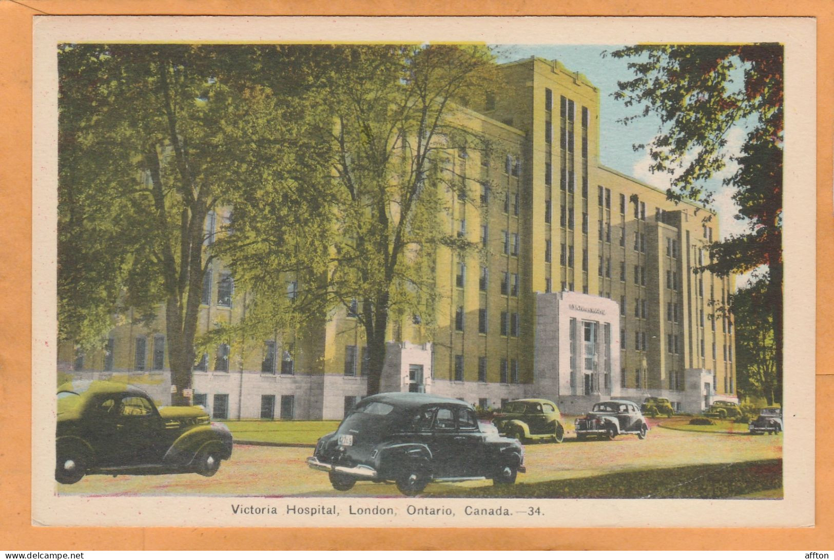 London Ontario Canada Old Postcard - Londen