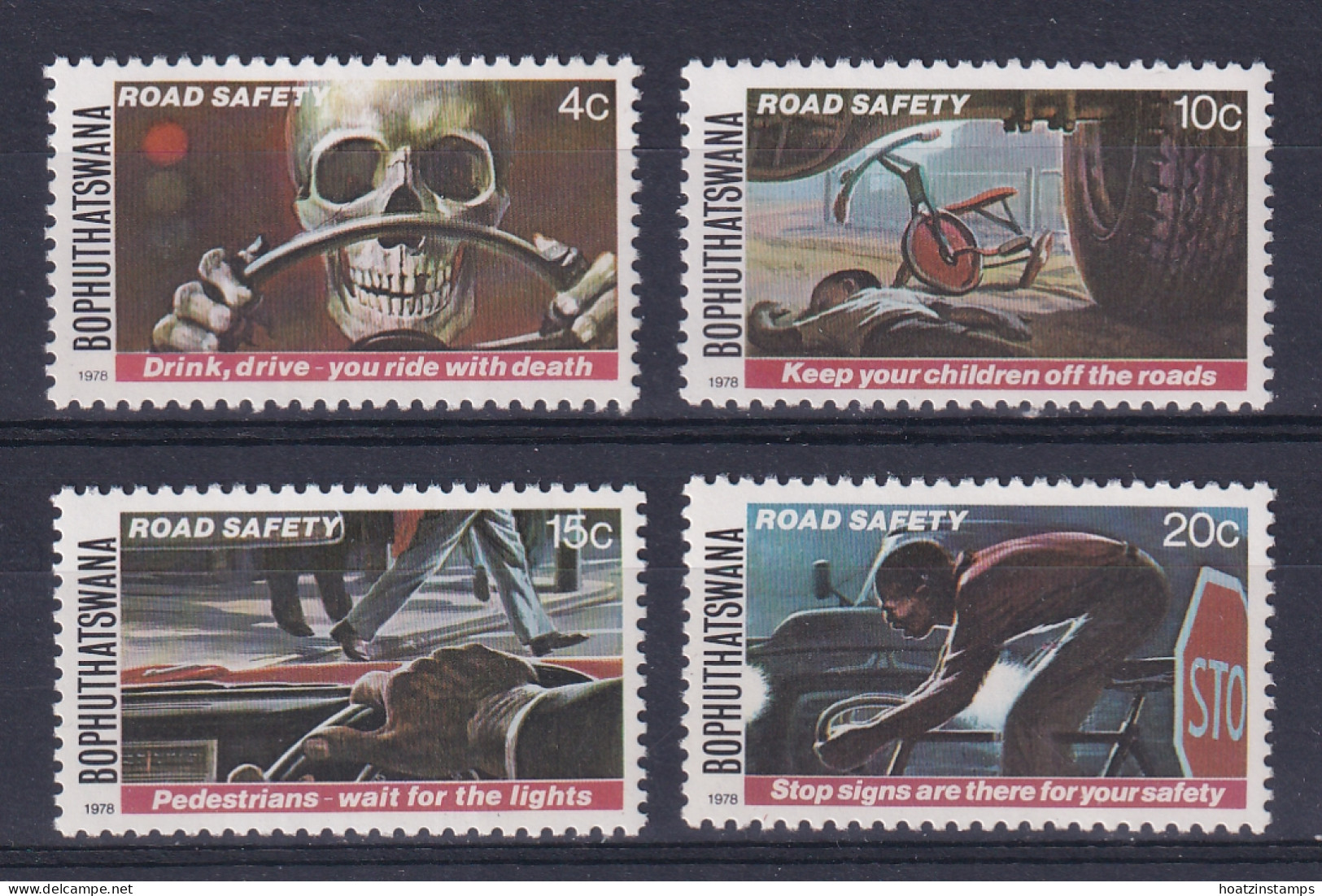 South Africa - Bophuthatswana: 1978   Road Safety    MNH - Ongebruikt