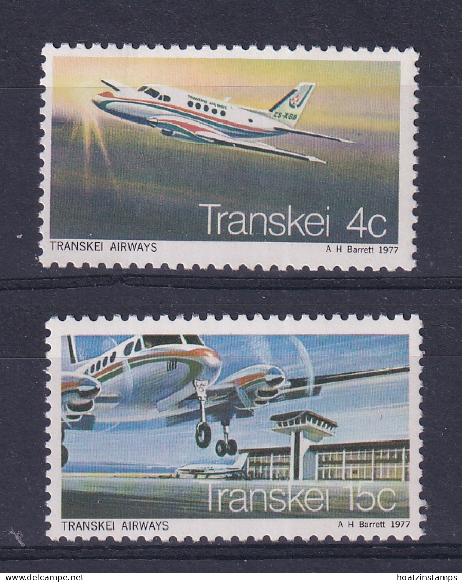 South Africa - Transkei: 1977   Transkei Airways' Inaugural Flight    MNH - Nuevos