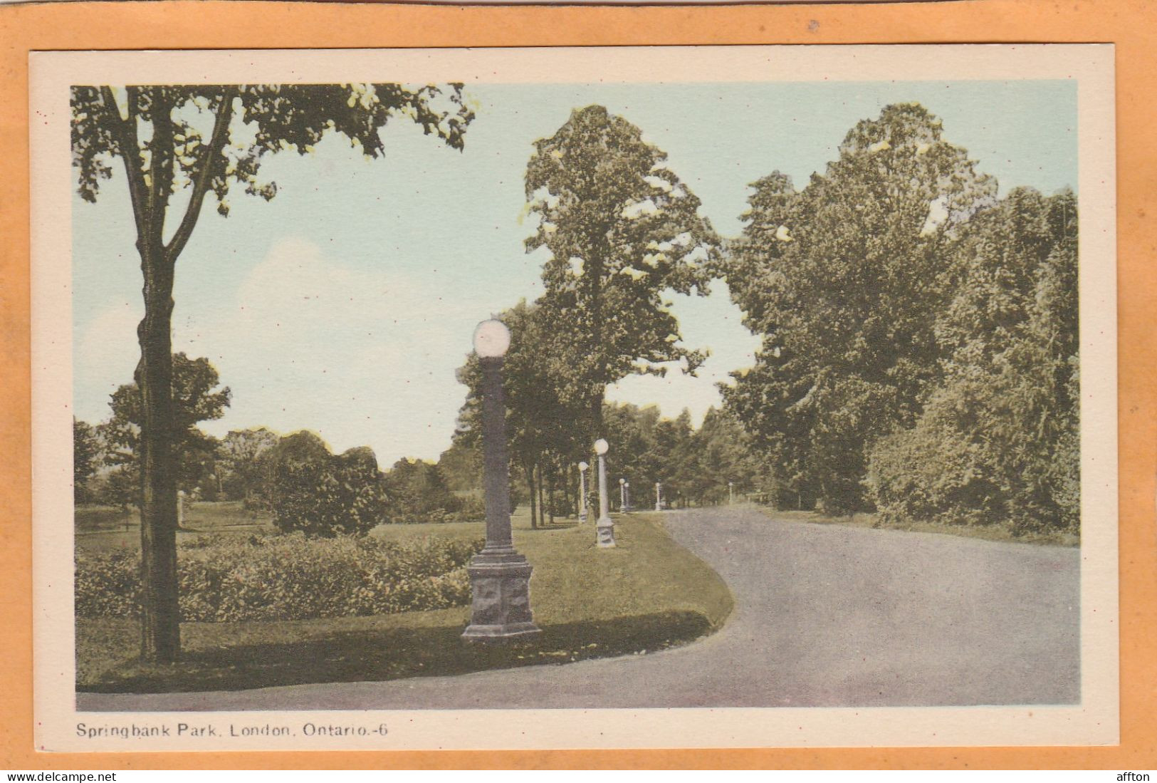 London Ontario Canada Old Postcard - Londen